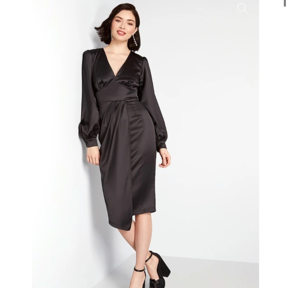 NWT ModCloth x Collectif Siren Times V-Neck Party Dress